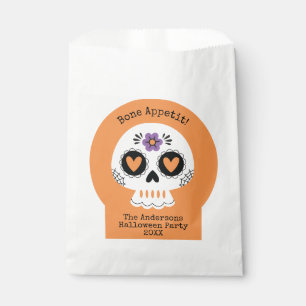 Cute Sugar Skull Halloween Party  Favour Bags