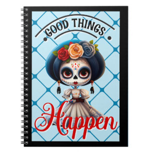 Cute Sugar Skull  Notebook