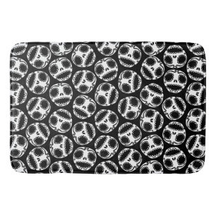 Cute Sugar Skull Pattern Bath Mat