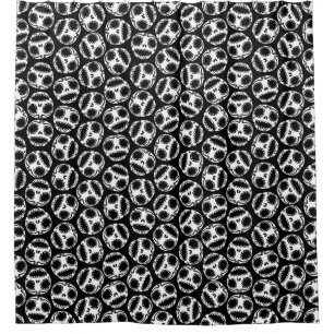 Cute Sugar Skull Pattern Shower Curtain