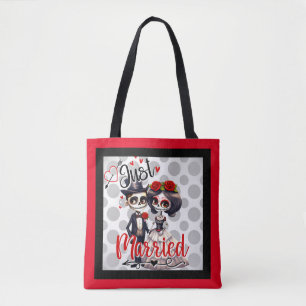 Cute Sugar Skull Tote Bag