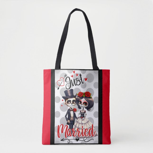 Cute Sugar Skull  Tote Bag (Front)
