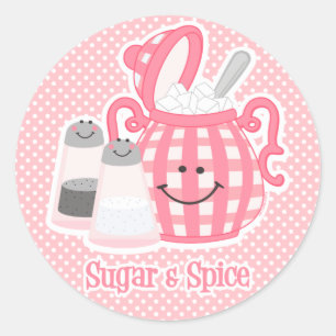 Cute Sugar & Spice Sticker