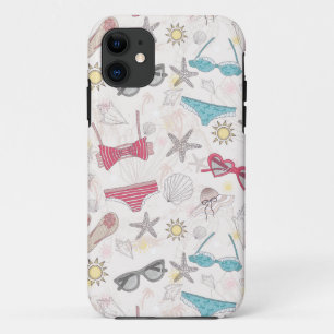 Cute Summer Abstract Pattern iPhone 11 Case