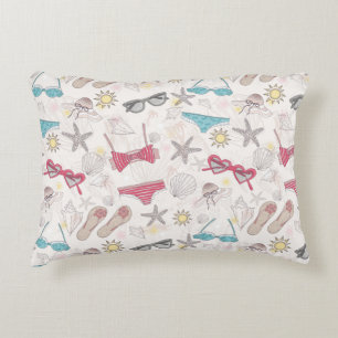 Cute Summer Abstract Pattern Decorative Cushion