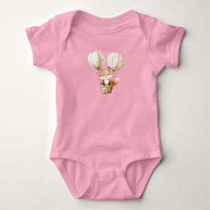 Cute Summer Baby Fox Bodysuit