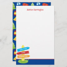 Cute Summer Camp Pattern