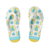 Cute Summer Nautical Pattern Personalised