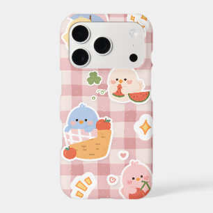 Cute Summer Picnic Birds Phone Case