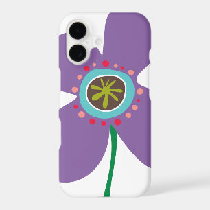 Cute Summer PurpleDaisy Pop Flower Whimsical Fun