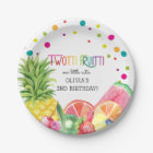 Cute Summer TWO-tti Fruitti Fruit 2nd Birthday