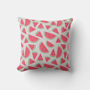 Cute Summer Watermelon Pattern Cushion