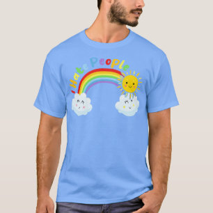 Cute Sun And Cloud I Hate People T-Shirt