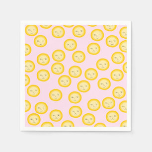 Cute Sun Paper Napkins
