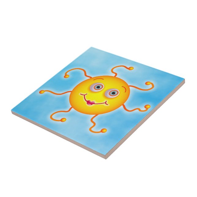 Cute Sun Tile (Side)