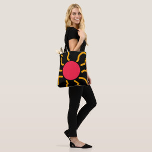 Cute sun tote bag