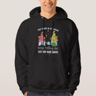 Cute Sunflower garden gnome with bees and flowers Hoodie
