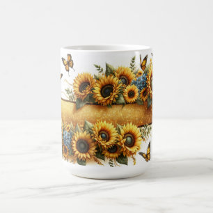 Cute Sunflower Wrap Coffee Mug
