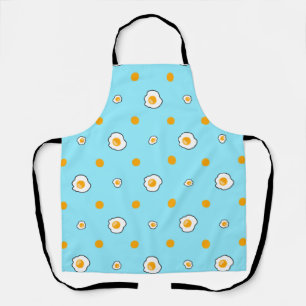 Cute Sunny Egg Yolka Dot Kitchen Apron