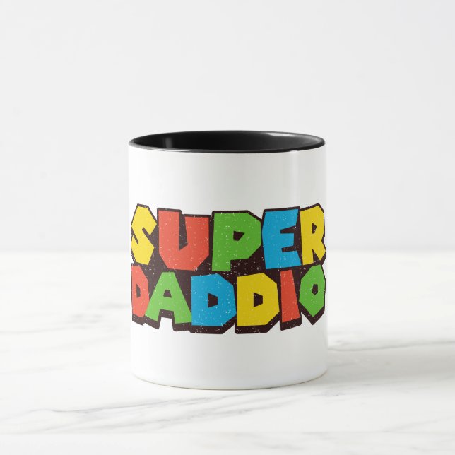 Cute Super Daddio Mug (Center)