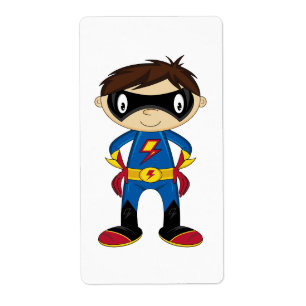 Cute Superhero Boy