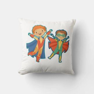 Cute Superhero Boys Cushion