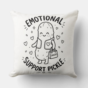 Cute Support Pickle Emotional Support Pickle [ Cushion