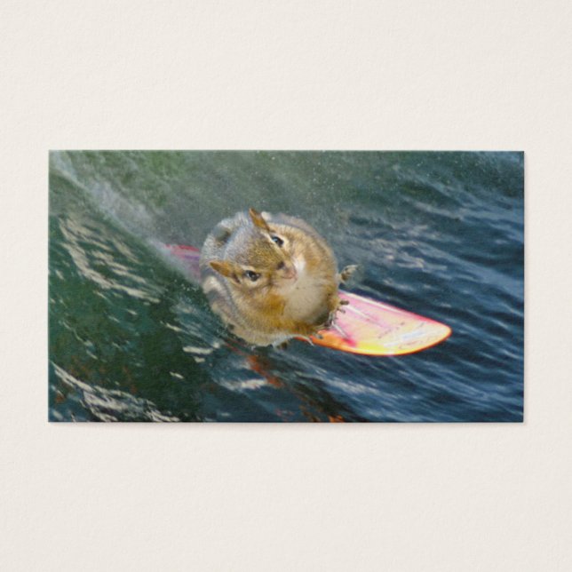 Cute Surfing Chipmunk (Front)