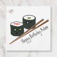 Cute Sushi Addict Kawaii Character Name Birthday