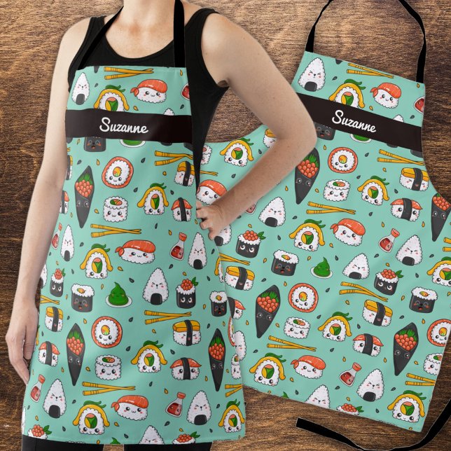 Cute Sushi  Apron (Creator Uploaded)