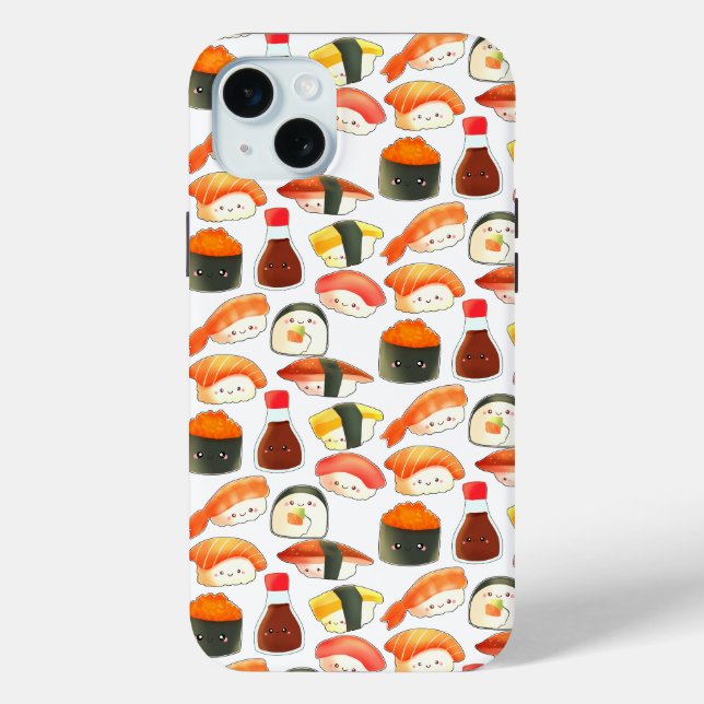 Cute Sushi Case-Mate iPhone Case (Back)