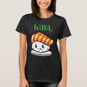 Cute Sushi Couple Apparel Funny Wasa Bae T-Shirt