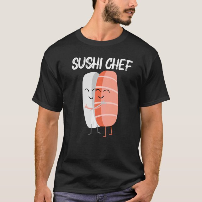 Cute Sushi For Men Women Japanese Cuisine Food   1 T-Shirt (Front)