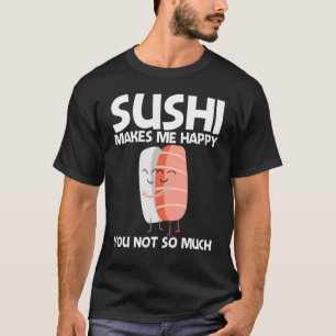 Cute Sushi For Men Women Japanese Cuisine Food T-Shirt