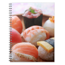 Cute Sushi Harmony – Soft Notebook by SUSHIMI