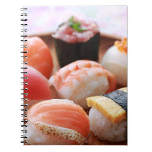 Cute Sushi Harmony – Soft Notebook by SUSHIMI