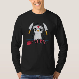 Cute Sushi penguin Animal Pet Japan Food T-Shirt