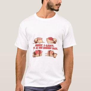 Cute Sushi Pug - No Bones Day  T-Shirt