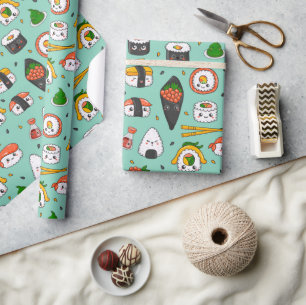 Cute Sushi Wrapping Paper