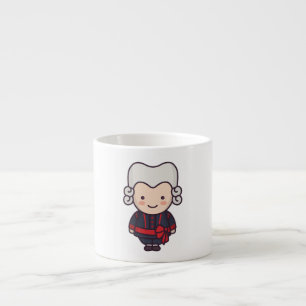 Cute Swedish Man Character Espresso Cup