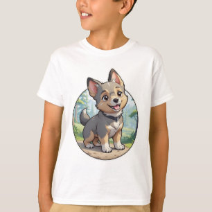 Cute Swedish Vallhund Puppy T-Shirt