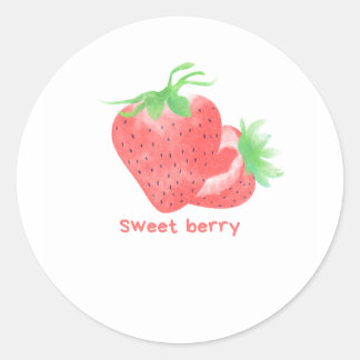 Cute sweet berry stickers