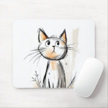 Cute Sweet Cat Illustration