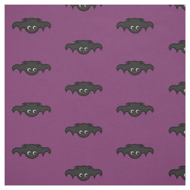 Cute Sweet Kawaii Bat Fabric (Swatch)