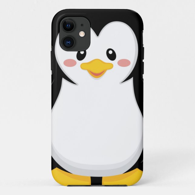 cute sweet little penguin cartoon Case-Mate iPhone case (Back)