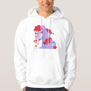 Cute Sweet Monster Swept in Candy Rain Hoodie