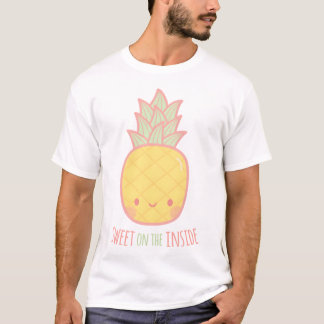 Cute Sweet On the Inside Pineapple T-Shirt