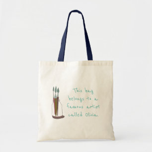 Cute Sweet Quirky Famous Artist  Tote Bag