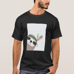 Cute Sweet Sloth Cool Happy Animals Sloth Mode T-Shirt