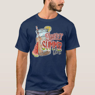 Cute Sweet Summertime Watermelon Summer Vacation B T-Shirt